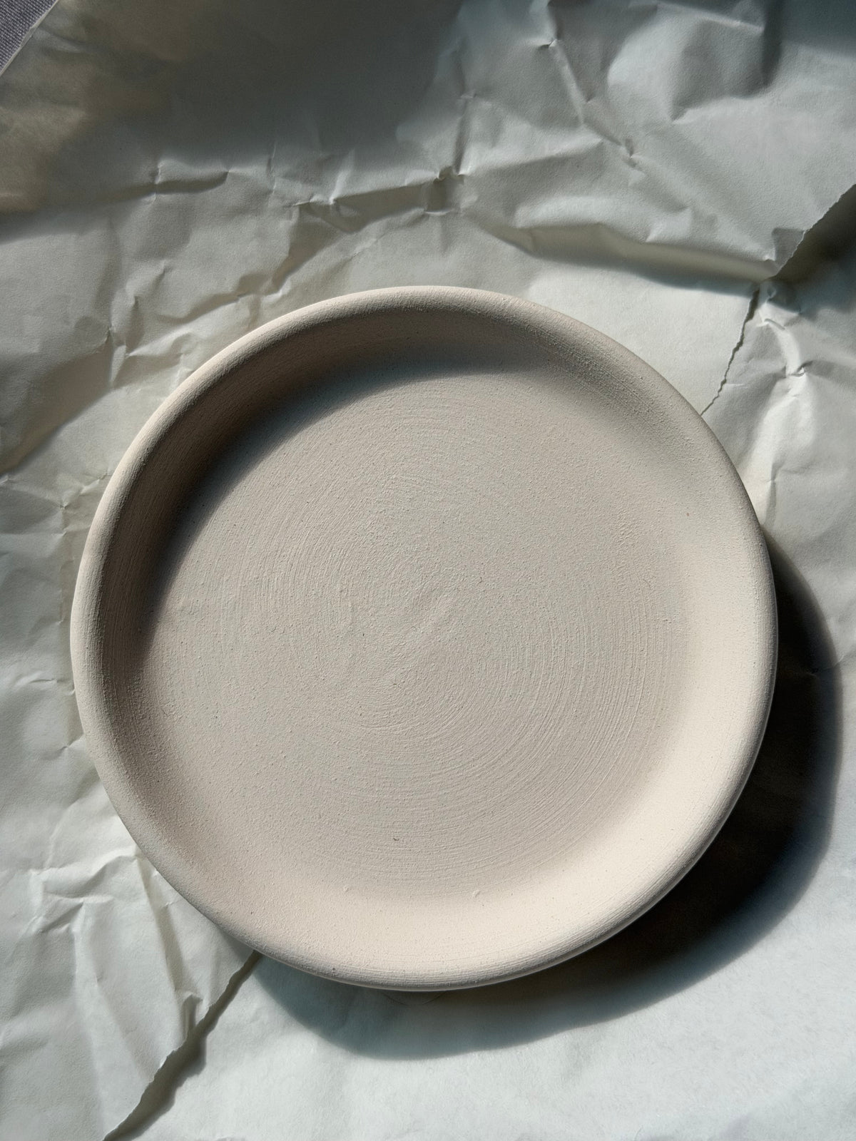 จานรองดินเผาธรรมชาติ 3.5 นิ้ว | Terracotta Crystal Dish