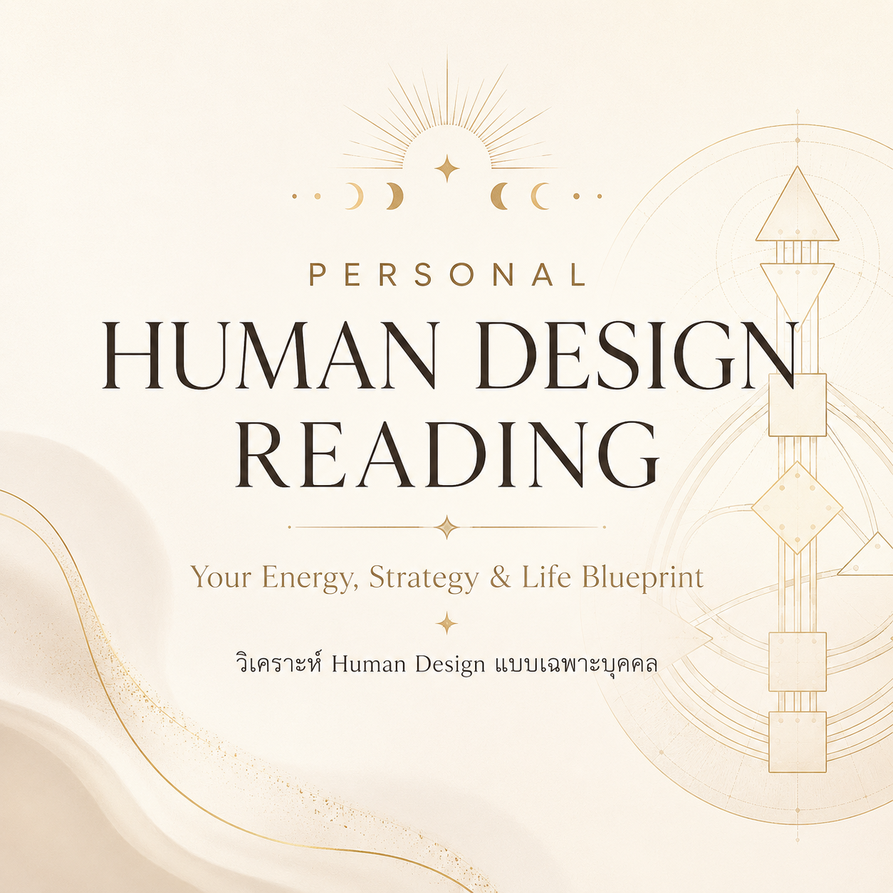 Personal Human Design Reading | Your Energy, Strategy & Life Blueprint | วิเคราะห์พลังและเส้นทางชีวิตเฉพาะบุคคล