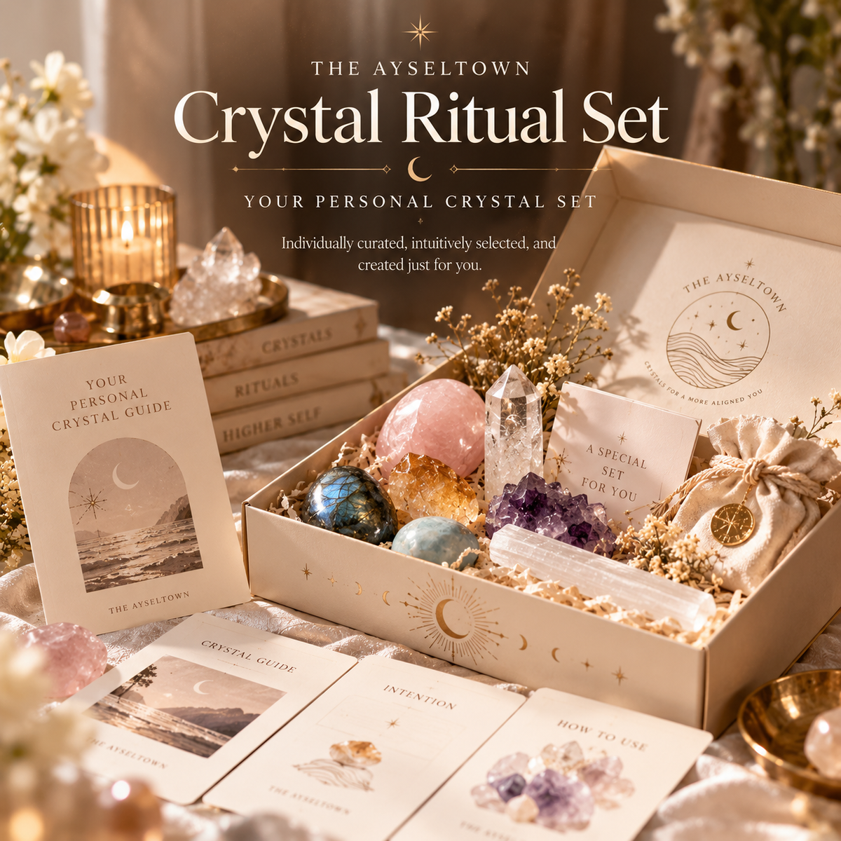 The Ayseltown Crystal Ritual Set | เซตคริสตัลเฉพาะบุคคล
